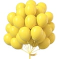 thumbnail image 1 of Globos de látex PartyWoo amarillos, 12 pulgadas, 50 unidades, amarillo-Y55, 1 of 6