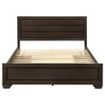 thumbnail image 6 of Pemberly Row Contemporary Wood California King Storage Bed Dark Cocoa, 6 of 9