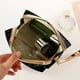 thumbnail image 5 of Bolsa de Maquillaje de Viaje Portátil con Compartimentos, Estuche de Nylon Negro para Cosméticos, Organizador de Artículos de Tocador Impermeable para Cepillos y Accesorios, 7.08x3.93x2.95 pulgadas, 5 of 5
