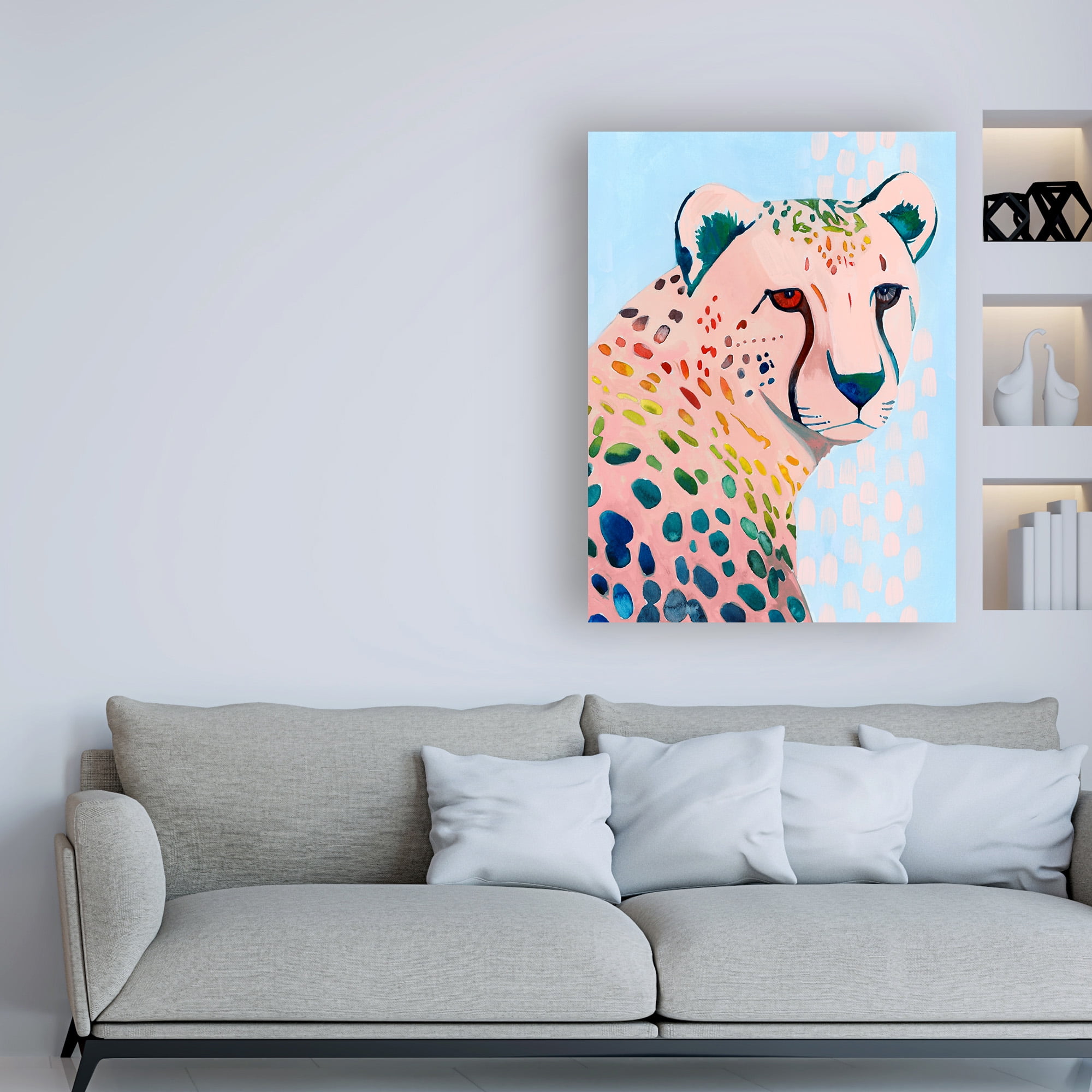 Trademark Fine Art 'Jungle Spectrum III' Canvas Art by Grace Popp
