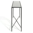 thumbnail image 6 of SAFAVIEH Couture Jessa Glam Metal Console Table, Black/White, 6 of 11