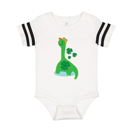 

Inktastic Irish St Patricks Day Green Dinosaur Gift Baby Boy Bodysuit