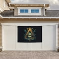 thumbnail image 3 of DouZhe Freemason Illuminati Eye Sign Banner, Hanging Banners Backdrop Festive Party Decor for Indoor Outdoor, 47 x 71 Inches, 3 of 7