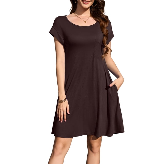 Traje de baño con capucha LARACE para mujer, talla grande, café 5X