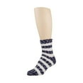 thumbnail image 4 of Yacht & Smith 12 Pair Of Tiger Stripe Ladies Super Soft Fuzzy Socks, Sock Size 9-11, 4 of 8