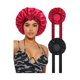 thumbnail image 1 of wonima11 2PCS Satin Bonnets Silk Bonnet for Sleeping Women Curly Hair Bonnet with Tie Band Bonnets Sleep Cap, 1 of 1
