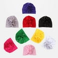thumbnail image 3 of Yesbay Breathable Spring Summer Knot Cotton Baby Hat Newborn Infant Cap,Baby Hat, 3 of 8