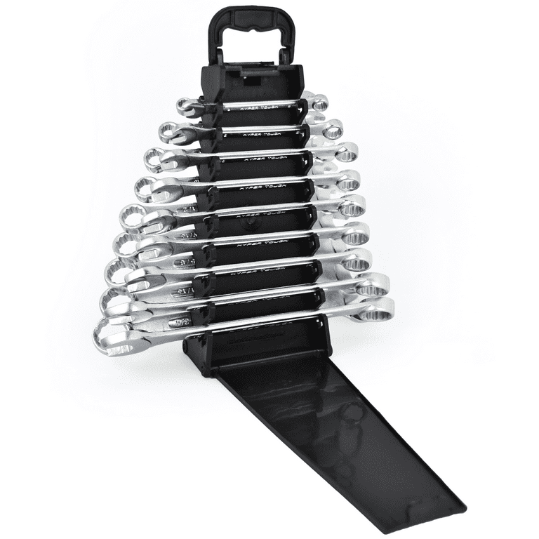 Hyper Tough 18-Piece Combination Wrench Set, Metric & SAE Hyper Tough 18-Piece Combination Wrench Set, Metric & SAE