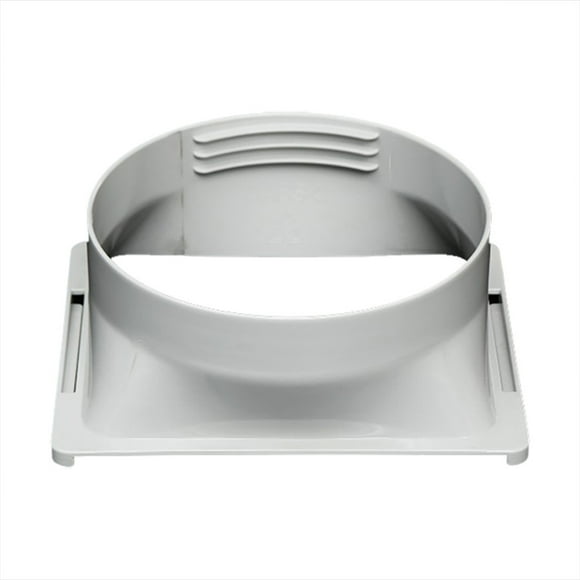 Harpily Grey Pneumatic Exhaust Hose Connector for Portable Air Conditioning Exhaust Hose Connector One Size Multi-Color