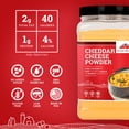 thumbnail image 4 of Hoosier Hill Farm Cheddar Cheese Powder, 2.5 lb Jar, 4 of 8