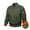1-Army Green, variant on ohmzyzo Mens Softshell Bomber Jackets Loose Fit Casual Windbreaker Spring Fall Coats Lightweight Outdoor Zip Up Outerwear with Zip Pockets Army Green L