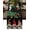 Black, variant on Christmas Gnomes Cotton Linen Table Runner for Dining Kitchen, Red Joy Pine Branches Cardinal Birds Wedding Outdoor Party Tablerunners Decoration, Dresser Scarf Coffee Tablecloth Runners 13x60 Inches