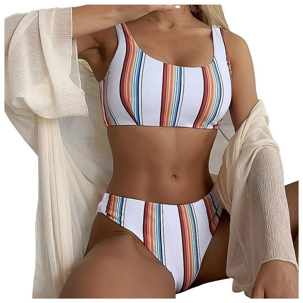 PMUYBHF Female Bikini Underwear for Women Pack Cotton Women with