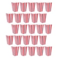 thumbnail image 4 of 25 vasos para palomitas de maíz, recipientes de papel clásicos para palomitas de maíz, cajas para palomitas de maíz con rayas retro, cajas para refrigerios, vasos de papel para refrigerios, recipien, 4 of 5