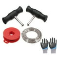 thumbnail image 1 of SPRING Lightweight and Portable Car Windshield Removal Tool Ergonomic Handle Design Complete Tool Kit for Convenience 6PCS/set, 1 of 8