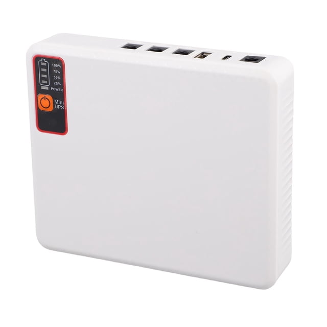 Fuente De Alimentación Ininterrumpida, Batería De Respaldo De 15600mAh, Mini UPS De Reserva Para Enrutador, Módem, Salida DC USB Tipo C