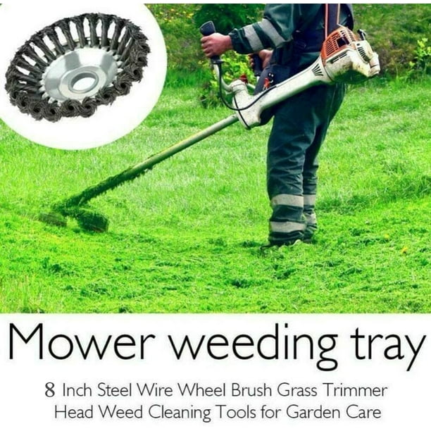 Weed brush brush cutter kit 200 x 25.4mm round brush for brush