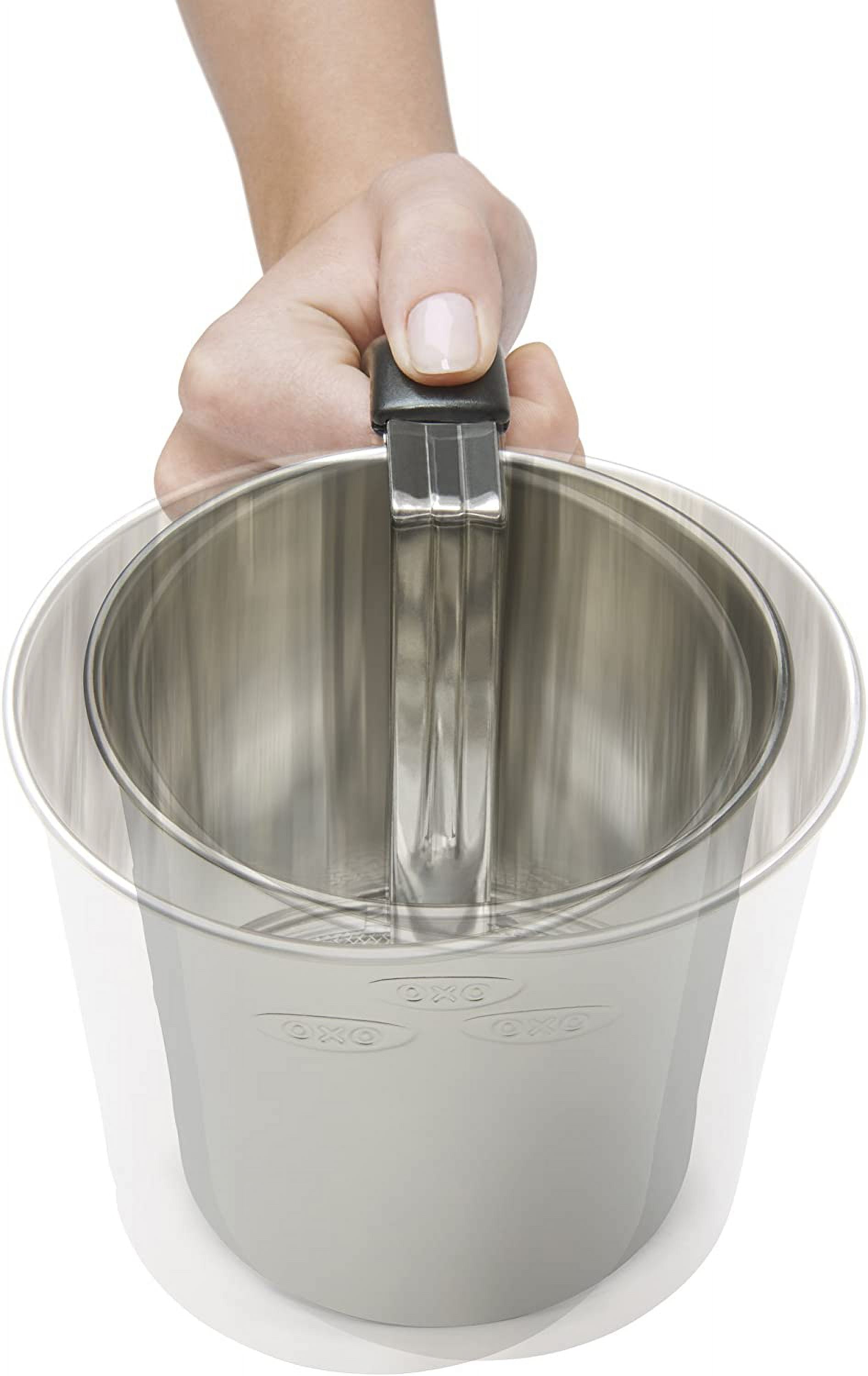 OXO Softworks Stainless Hand Flour Sifter Kitchen Utensil
