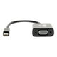 Tripp Lite Keyspan Mini DisplayPort to VGA Adapter Active 1080p Black mDP to VGA - Convertisseur Vidéo - VGA - Noir – image 3 sur 7