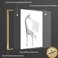 thumbnail image 2 of Full House 3 Panels Framed Canvas Wall ArtOil Paintings - Elephant & Giraffe Nursery Wall - Aesthetic Prints for Living Room Bedroom Office, 2 of 5