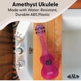 thumbnail image 2 of Ukulele Kala Waterman Améthyste Violet Soprano à 4 Cordes, 2 of 6