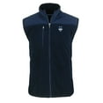 thumbnail image 2 of Men's Cutter & Buck  Navy UConn Huskies Big & Tall Cascade Eco Sherpa Fleece Full-Zip Vest, 2 of 3
