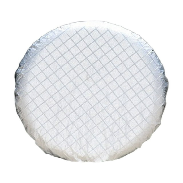 SDNall Rv Tire Covers, Car Wheel Cover, Tire Covers for Trailers, Tire Covers for Rv Wheel 2 Pack Silvers Sun Protectors for Motorhome Boating Trailer Van, Boat Trailer Tires, Trailer Wheel Covers