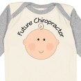 thumbnail image 4 of Inktastic Future Chiropractor Baby Boys or Girls Long Sleeve Baby Bodysuit, 4 of 5