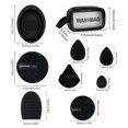 thumbnail image 2 of Brochas de maquillaje MAANGE, 49 unidades, kit de maquillaje con bolsa y batidora, 2 of 9