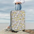 thumbnail image 7 of Honeii cute rat with cheese Elastic Luggage Cover, featuring double-sided printing, is the ideal companion for travel, business trips, and daily use(not included suitcase )-Large, 7 of 7