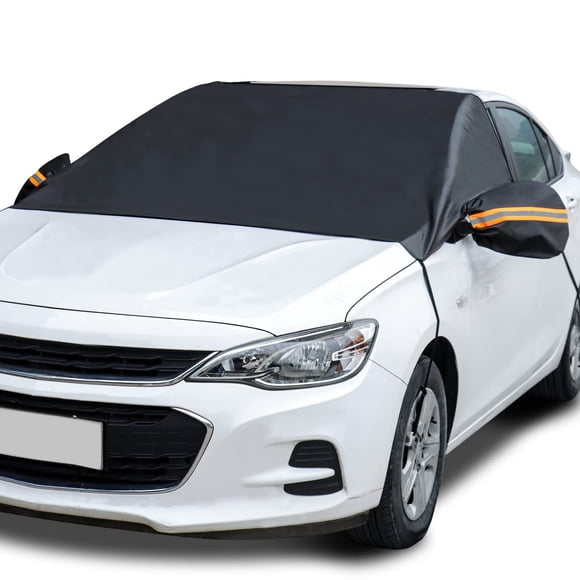 Protector de nieve para parabrisas de coche AstroAI, impermeable, negro