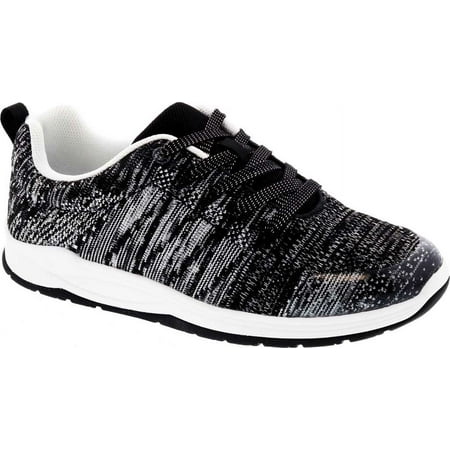 

Women s Drew Galaxy Sneaker Black/White Textile 9.5 M