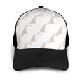 thumbnail image 3 of Yiaed Leopard Print Print Baseball Cap Dad Hat Polo Style Plain Blank Adjustable Size, 3 of 5