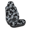 thumbnail image 1 of Wukai Flower Full Set Car Seat Covers with Soft Padding Universal Auto Front Seats Protector and Cushion Mat, 1 of 5