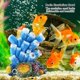 thumbnail image 3 of Adorno de acuario de resina, coral artificial, concha de algas, musgo flotante, piedra de madera, decoración de cuevas para el hogar, decoración de hábitat natural para peceras marinas, paisaje de coral Sailing Electrónica, 3 of 5