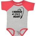 thumbnail image 3 of Inktastic I Hooked Opa's Heart with Fishing Rod Boys or Girls Baby Bodysuit, 3 of 5