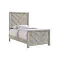 thumbnail image 2 of Picket House Furnishings Keely Twin Panel Bed in White, 2 of 10