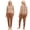 Brown, variant on Dementia Clothes Care for Elderly Women Alzheimers Anti-Strip Nursing Jumpsuit Pajama with Back-Zipper Blue M