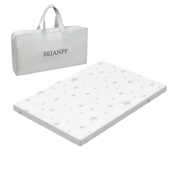 BEIANPP Pack and Play Mattress Pad 38"x26"x1.5", Soft Breathable Waterproof Cover, Baby Pack N Play Mattresses Topper