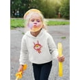 thumbnail image 2 of Bunny With Lollipop Hoodie Toddler -Image by Shutterstock,  4 Toddler, 2 of 5