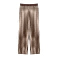 thumbnail image 1 of Pantalon de Nuit Grand pour Femmes, Coupe Ample, Confortable, Doux, Extensible, Taille Élastique, Grande Taille, Longueur Complète, Jambe Droite, Décontracté, 1 of 3