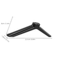 thumbnail image 2 of Nestingho 2pcs TV Stand Legs Universal Tabletop TV Base For 40 Inch Plastic Stand For Office Living Room Or Bedroom Black, 2 of 7
