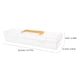 thumbnail image 2 of Caja organizadora transparente con asa, multifuncional, de plástico, para guardar herramientas, pinceles, reglas, tornillos y piezas pequeñas, 2 of 8