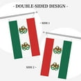 thumbnail image 2 of Double Sided House Flag Mexican Flag Garden Flag For Outside Room House Yard Indoor (2x3ft), 2 of 7