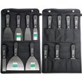 thumbnail image 1 of Juego de espátulas, espátulas, juego de 7 espátulas para raspar y masilla, mango de plástico antideslizante con una bolsa de lona portátil para guardar las herramientas, 1 of 5