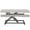 Gray/Black, variant on VIVO Black Height Adjustable 36" Standing Desk Monitor Riser, Sit Stand Tabletop