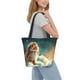 thumbnail image 2 of Balery Starry Sky Cloud Cute Rabbit Bolsa de Hombro con Diseño, Bolsa Grande y Duradera, Bolsa Versátil para Compras, 2 of 6