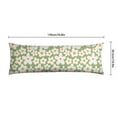 thumbnail image 6 of Floral Body Pillow Cover – Soft & Breathable, Hidden Zipper, 20"x54", Vintage Wildflower & Botanical Print with Butterflies & Bees – Gift for Side Sleepers, Pregnancy, Farmhouse Decor, 6 of 7