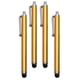 thumbnail image 3 of Paquete de 4 lápices ópticos para dispositivos de táctil Lápiz óptico capacitivo universal para teléfonos móviles, tabletas, portáti dorado Macarena Pantalla táctil con lápiz lápiz, 3 of 7