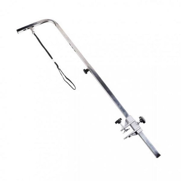 de aseo para perros de material acero inoxidable de resistencia, soporte para de aseo de mascotas, soporte de ajustable con tirador de ca